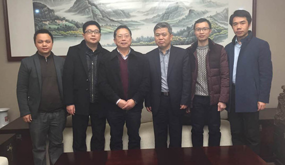 M.A.O.董事长毛厚德一行前往J9.COM参观调查