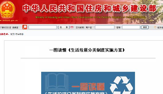 一图读懂《生涯垃圾分类造度执行规划》